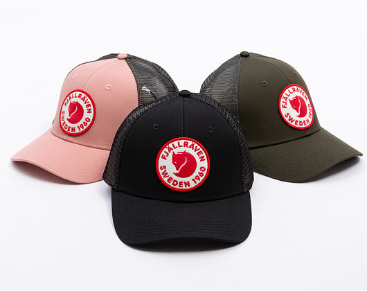 Kšiltovka Fjällräven - 1960 Logo Långtradarkeps - Black