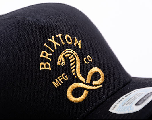 Kšiltovka Brixton - Ky X C Mp Trucker Hat - Black/Black