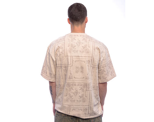 Triko Karl Kani - Signature Paisley T-Shirt - Beige