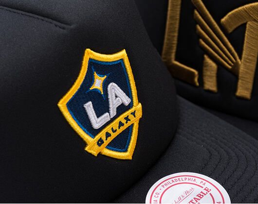 Kšiltovka Mitchell & Ness - Hidden Trucker - Los Angeles Galaxy - Black