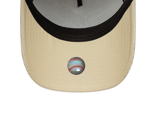 Kšiltovka New Era - MLB Seasonal Cord 9FORTY Trucker - LA Dodgers - Cream
