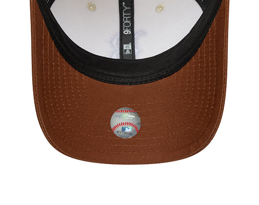 Kšiltovka New Era - MLB WS Patch Retro 9FORTY M-CROWN - Boston Red Sox - Cream / Auburn