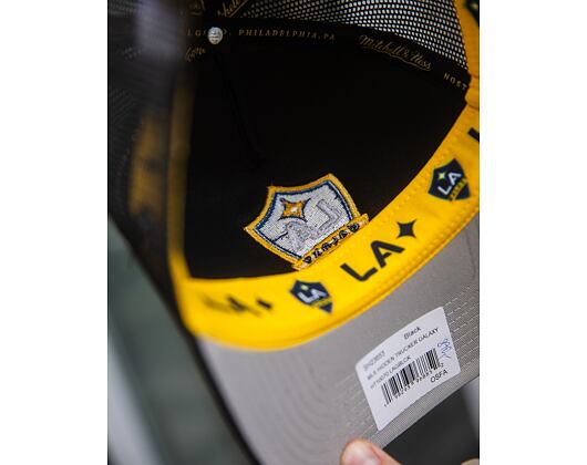 Kšiltovka Mitchell & Ness - Hidden Trucker - Los Angeles Galaxy - Black