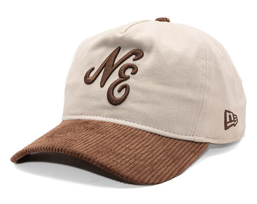 Kšiltovka New Era - Contrast Cord Script Golfer 19TWENTY - Stone / Auburn