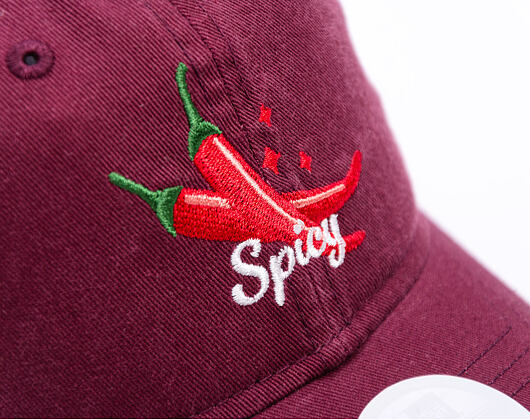 Dámská Kšiltovka New Era - Phrase - Spicy 9TWENTY - Burgundy