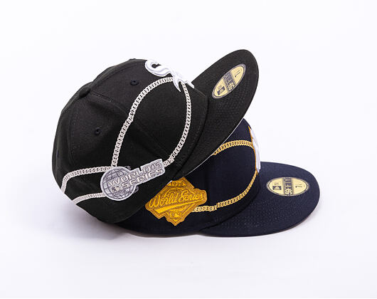 Kšiltovka New Era - MLB Chain Wrap 59FIFTY - NY Yankees - Navy
