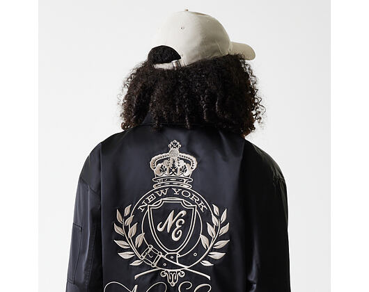 Dámská Bunda New Era - Satin Bomber - Black