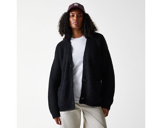 Dámský Svetr New Era - MLB Cardigan Sweater - NY Yankees - Black