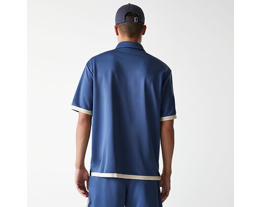 Dres New Era - NBA Button Jersey Shirt - LA Lakers - Muted Indigo