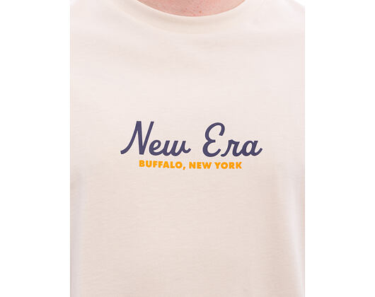 Triko New Era - Wild Graphic Tee - Cream