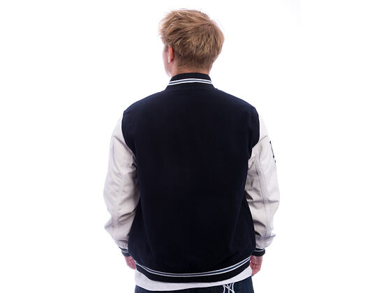 Bunda New Era - MLB Wordmark Varsity Jacket - LA Dodgers - Navy
