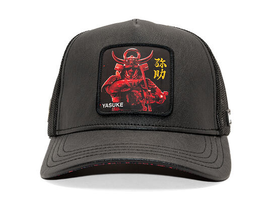 Kšiltovka Capslab - Assassin's Creed - Yasuke - Black / Red