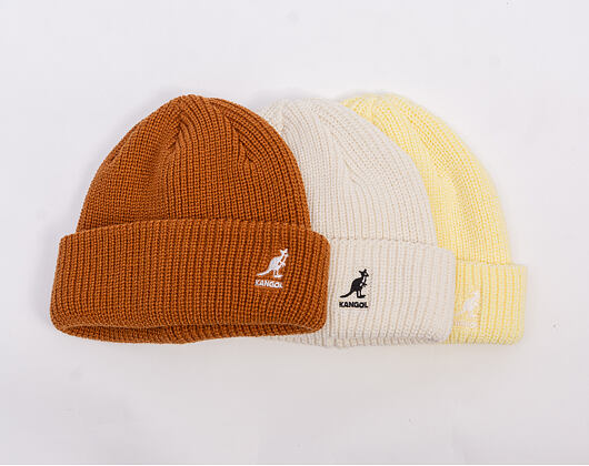Kulich Kangol - Cardinal 2 Way Beanie - Rustic Caramel