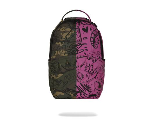 Batoh Sprayground - Split Pink And Camo Dlx Backpack