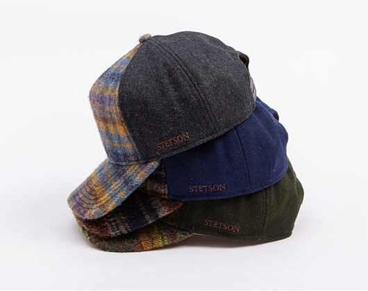 Kšiltovka Stetson - Trucker Cap Wool Check - 262