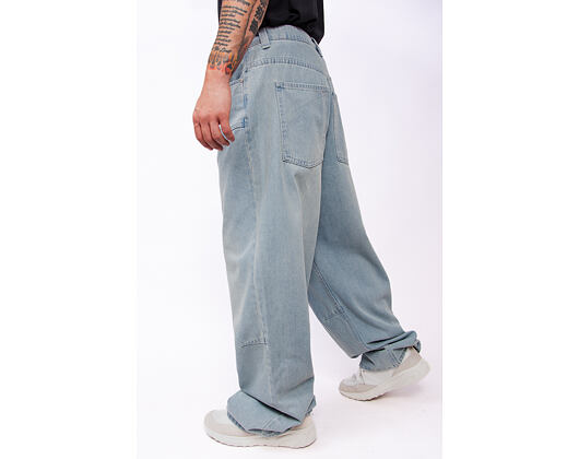 Džíny Karl Kani - Og K Washed Western Relaxed Baggy Jeans - Blue