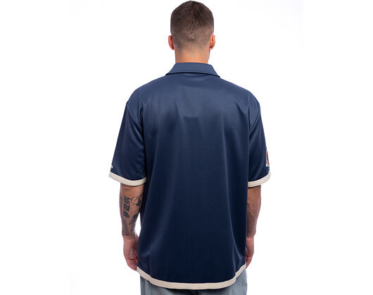 Dres New Era - NBA Button Jersey Shirt - LA Lakers - Muted Indigo