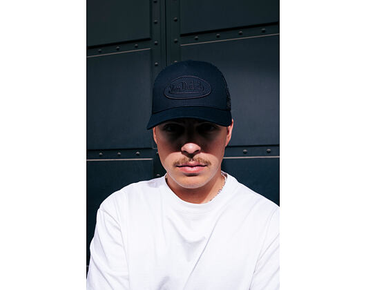 Kšiltovka Von Dutch - Trucker - Keep An Eye Out Patch - Black