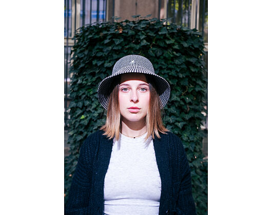 Klobouk Kangol - Grid Knit Bucket - Black