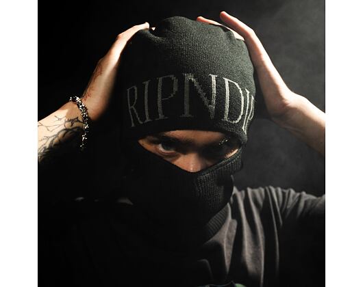 Kukla Rip N Dip - Fossil Balaclava  - Black