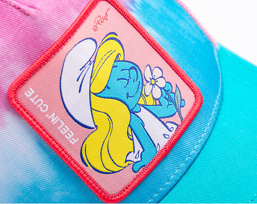 Kšiltovka Capslab - Smurfs trucker