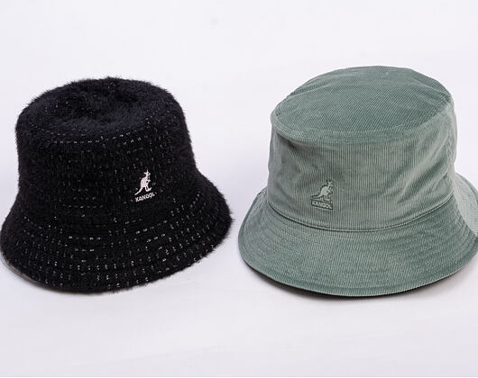 Klobouk Kangol - Cord Bucket - Sage Green