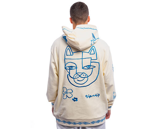 Mikina Rip N Dip - Blonded Hoodie - Off White