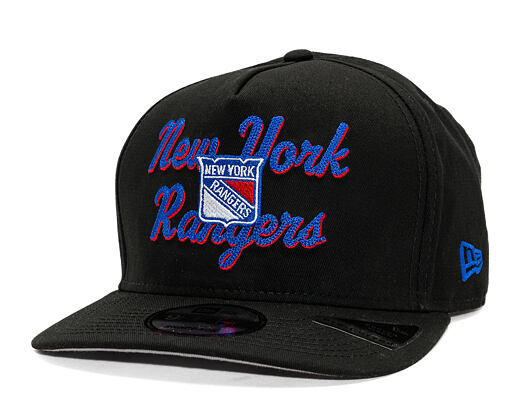 Kšiltovka New Era - NHL Chainstitch 9FIFTY A-Frame - New York Rangers - Black