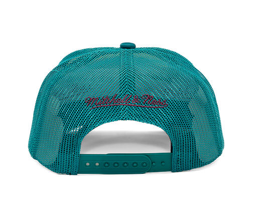 Kšiltovka Mitchell & Ness - NHL Vintage Block Trucker - Anaheim Ducks - Cream