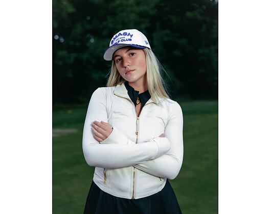 Kšiltovka New Era - LIV Golf 9SEVENTY Stretch-Snap Wordmark - Smash - Cream
