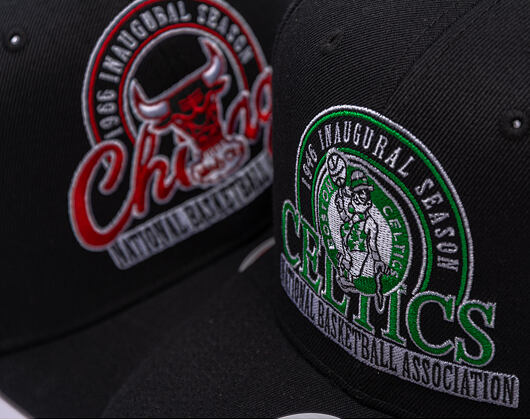 Kšiltovka Mitchell & Ness - NBA Inaugural Team Pro Crown - Boston Celtics - Black