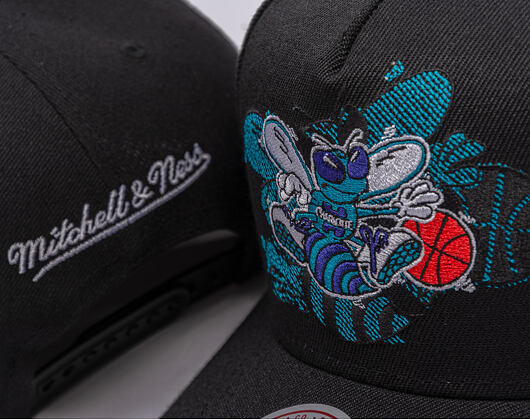 Kšiltovka Mitchell & Ness - NBA Tilted Pro Snapback Hwc - Charlotte Hornets - Black