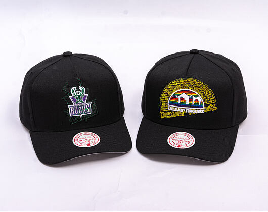 Kšiltovka Mitchell & Ness - NBA Tilted Pro Snapback Hwc - Milwaukee Bucks - Black