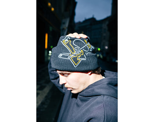 Kulich Mitchell & Ness - NHL Line Light Knit - Pittsburgh Penguins - Black