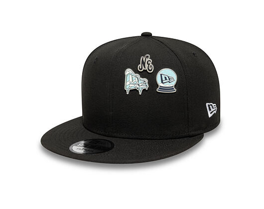 Připínáček New Era - Branded 3× Cap Pin Set - Silver