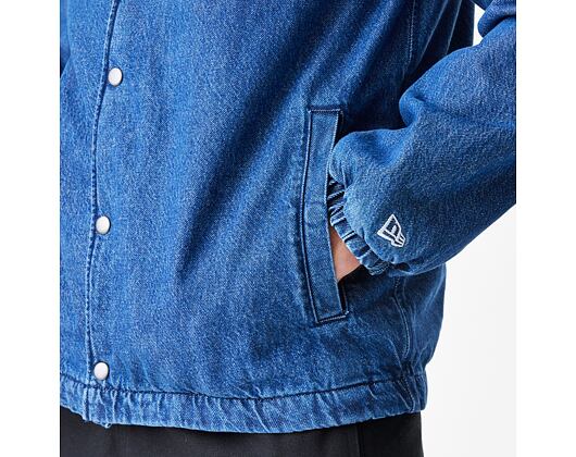 Bunda New Era - MLB Denim Coach Jacket - NY Mets - Denim