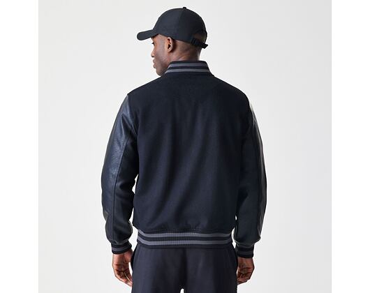 Bunda New Era - NBA Tonal Patch Varsity - Chicago Bulls - Black