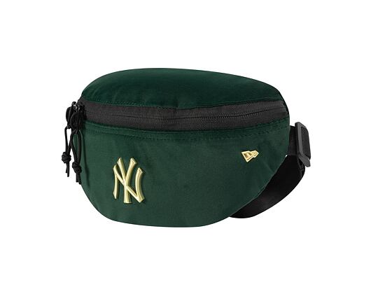 Ledvinka New Era - MLB Velour Pin Waist Bag - NY Yankees - Dark Green