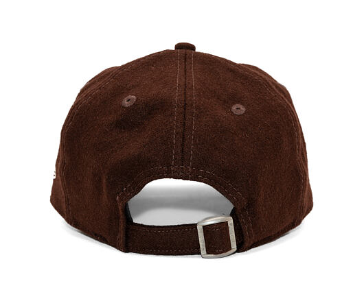 Kšiltovka New Era - Branded Melton Wool 9TWENTY - Brown