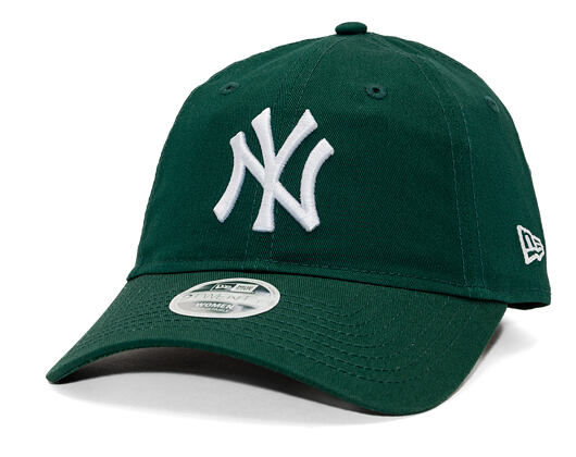 Dámská Kšiltovka New Era - MLB Essential 9TWENTY - NY Yankees - Dark Green / White