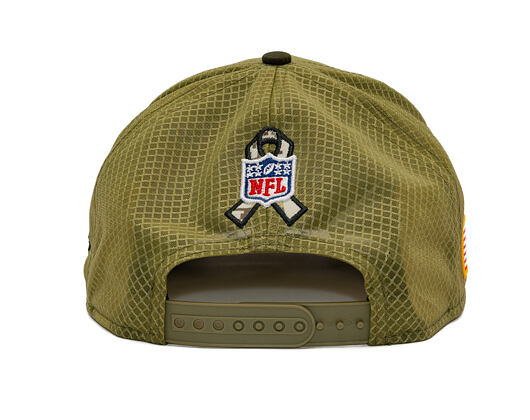 Kšiltovka New Era - NFL25 "Salute to Service" - 9SEVENTY Stretch-Snap - Los Angeles Rams
