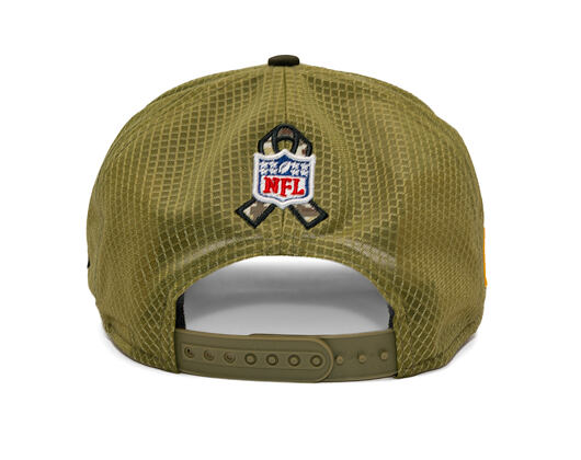 Kšiltovka New Era - NFL25 "Salute to Service" - 9SEVENTY Stretch-Snap - Dallas Cowboys