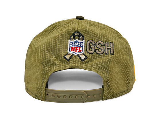 Kšiltovka New Era - NFL25 "Salute to Service" - 9SEVENTY Stretch-Snap - Chicago Bears