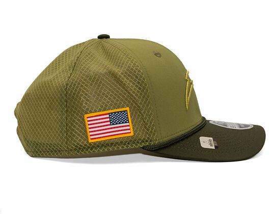 Kšiltovka New Era - NFL25 "Salute to Service" - 9SEVENTY Stretch-Snap - Los Angeles Chargers