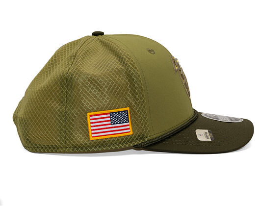 Kšiltovka New Era - NFL25 "Salute to Service" - 9SEVENTY Stretch-Snap - Atlanta Falcons