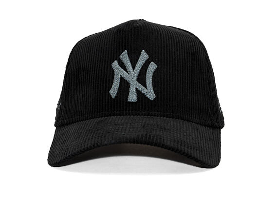 Kšiltovka New Era - MLB Cord 9FORTY A-Frame - NY Yankees - Black