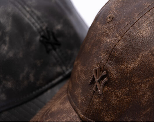 Dámská Kšiltovka New Era - MLB Worn PU 9TWENTY - NY Yankees - Brown