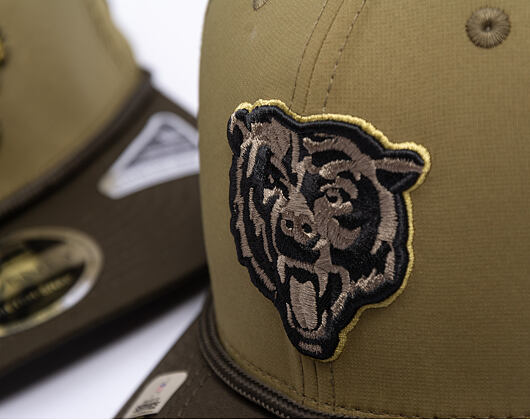 Kšiltovka New Era - NFL25 "Salute to Service" - 9SEVENTY Stretch-Snap - Chicago Bears