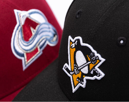 Kšiltovka New Era - NHL 9FORTY M-CROWN - Pittsburgh Penguins - Team Color