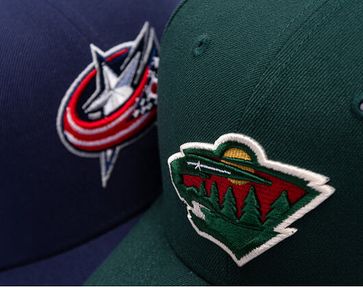 Kšiltovka New Era - NHL 9SEVENTY Stretch-Snap - Minnesota Wild - Team Color